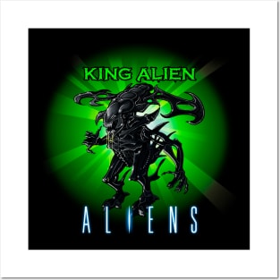 King Alien Kenner Posters and Art